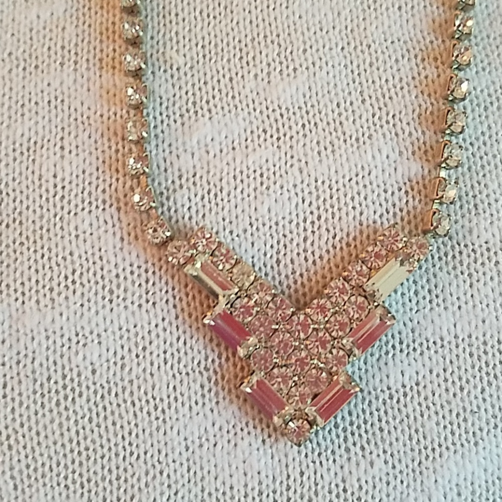 necklace and matching earrings
